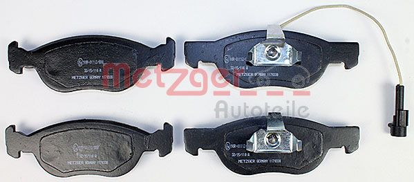 METZGER 1170338 Bremsbelagsatz, Scheibenbremse